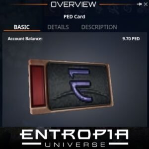 เติมเงิน PED ในเกม Entropia Universe