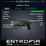 ขาย ArMatrix LP-10 (L) ในเกม Entropia Universe