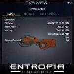 ขาย Herman ARK-R ในเกม Entropia Universe