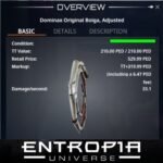 ขาย Dominax Original Boiga, Adjusted ในเกม Entropia Universe
