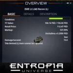 ขาย EWE LC-240 Recon (L)ในเกม Entropia Universe