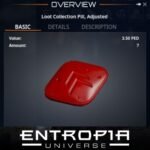 ขาย Loot Collection Pill ในเกม Entropia Universe