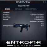 ขาย Ozpyn HK S1X1 ในเกม Entropia Universe