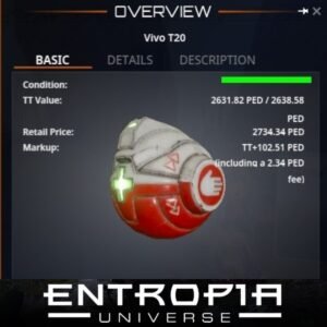 ขาย Vivo T20 ในเกม Entropia Universe
