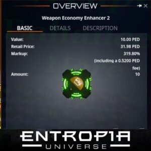 ขาย Weapon Economy Enhancer 2 ในเกม Entropia Universe