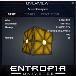 ขายกล่อง Easter Strongbox ในเกม Entropia Universe