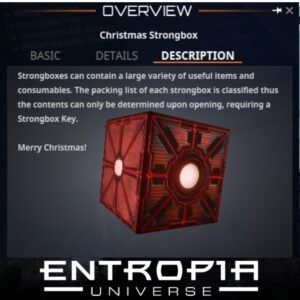 ขายกล่อง Christmas Strongbox ในเกม Entropia Universe