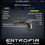 ขาย EWE EP-57 Catalyzer (L) ในเกม Entropia Universe