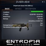 ขาย Imperium Issue HK 3300 (L) ในเกม Entropia Universe