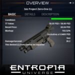 ขาย Isis Project Zero-One (L) ในเกม Entropia Universe