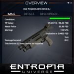 ขาย Isis Project Zero-One (L) ในเกม Entropia Universe