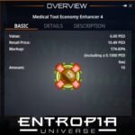 ขาย Medical Tool Economy Enhancer 4 ในเกม Entropia Universe