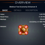 ขาย Medical Tool Economy Enhancer 8 ในเกม Entropia Universe