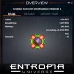 ขาย Medical Tool Skill Modification Enhancer 2 ในเกม Entropia Universe