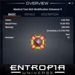 ขาย Medical Tool Skill Modification Enhancer 5 ในเกม Entropia Universe