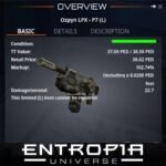 ขาย Ozpyn LPX - P7 (L) ในเกม Entropia Universe