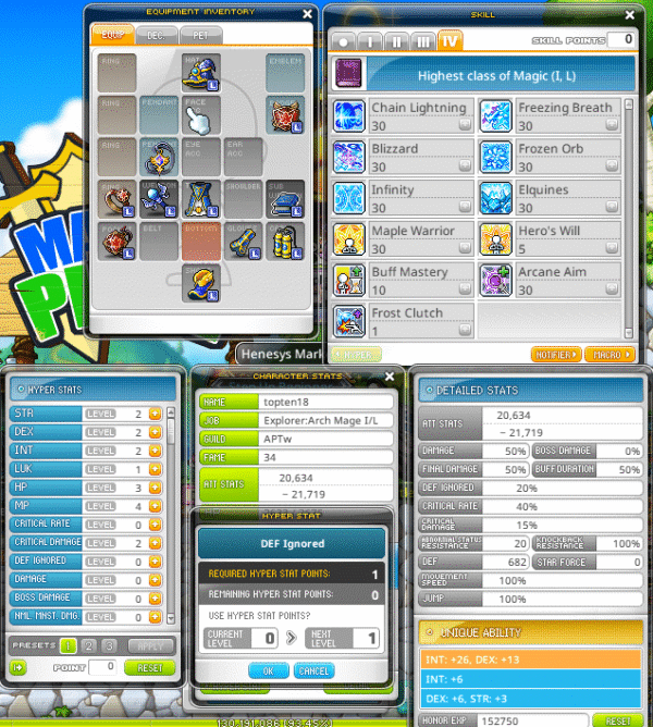 เกม MapleStory N อาชีพเมจน้ำแข็ง เลเวล 151 - Image 14