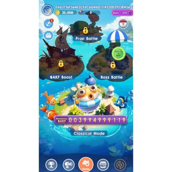 เกมส์ Akefish ล่าแอร์ดรอปประจำวัน - Image 2