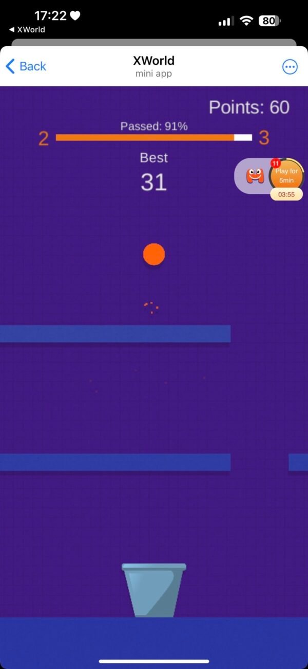 เกมส์ Ball Fall ล่าแอร์ดรอปประจำวัน - Image 2