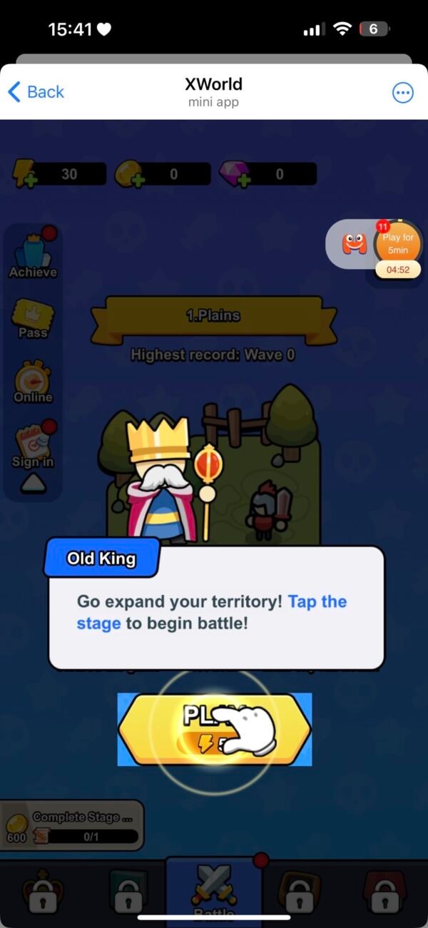 เกมส์ King Simulator ล่าแอร์ดรอปประจำวัน - Image 3