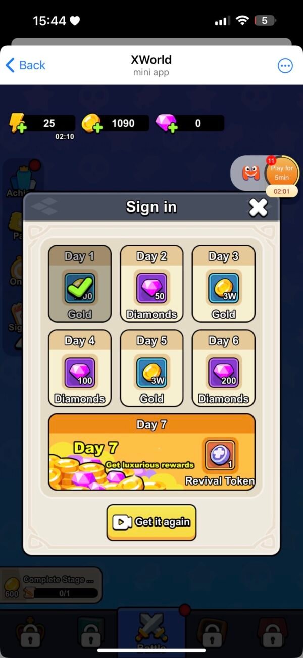 เกมส์ King Simulator ล่าแอร์ดรอปประจำวัน - Image 5